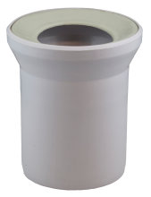 Klosettilslutning lige 110 x 150 mm